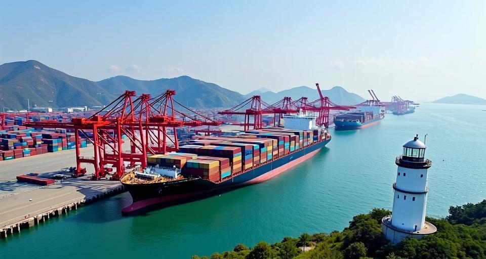 北部灣港開通首條滾裝航線