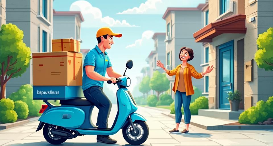 近半英國網購者因送貨上門選擇線上購物