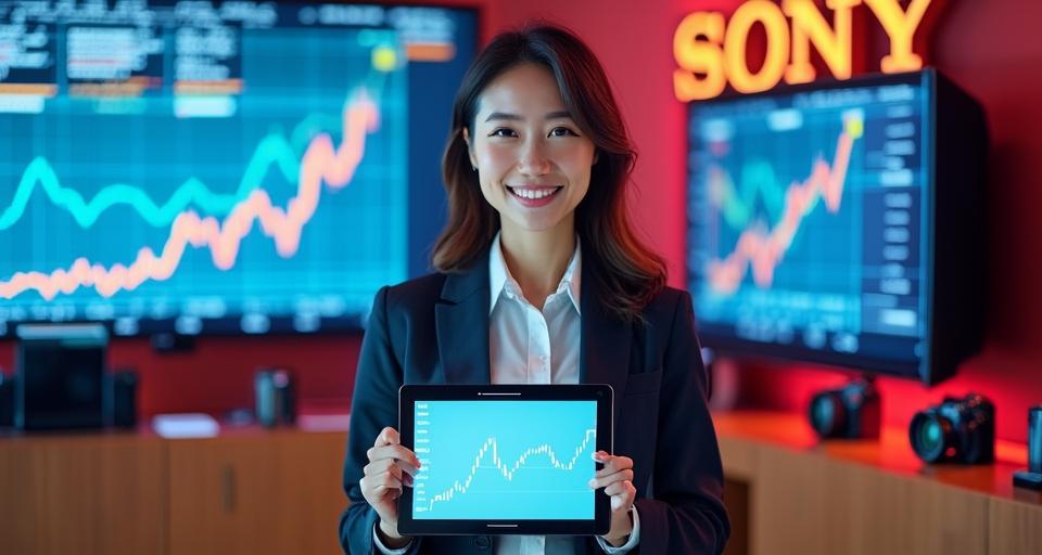 索尼股價連續兩日上漲，一季報公布后漲6%
