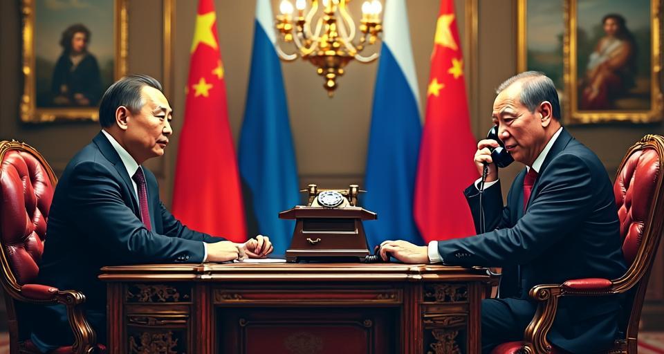 中俄領導人通話:推動政治解決烏克蘭危機并籌備上合峰會